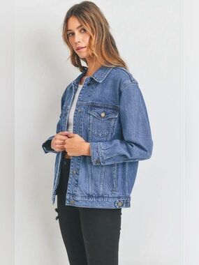 Oversized Denim Jacket - JBD